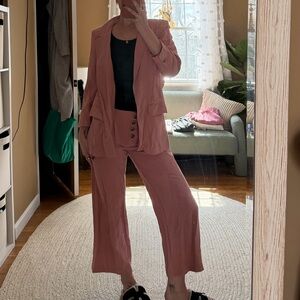 LOFT Wide-Leg Pantsuit